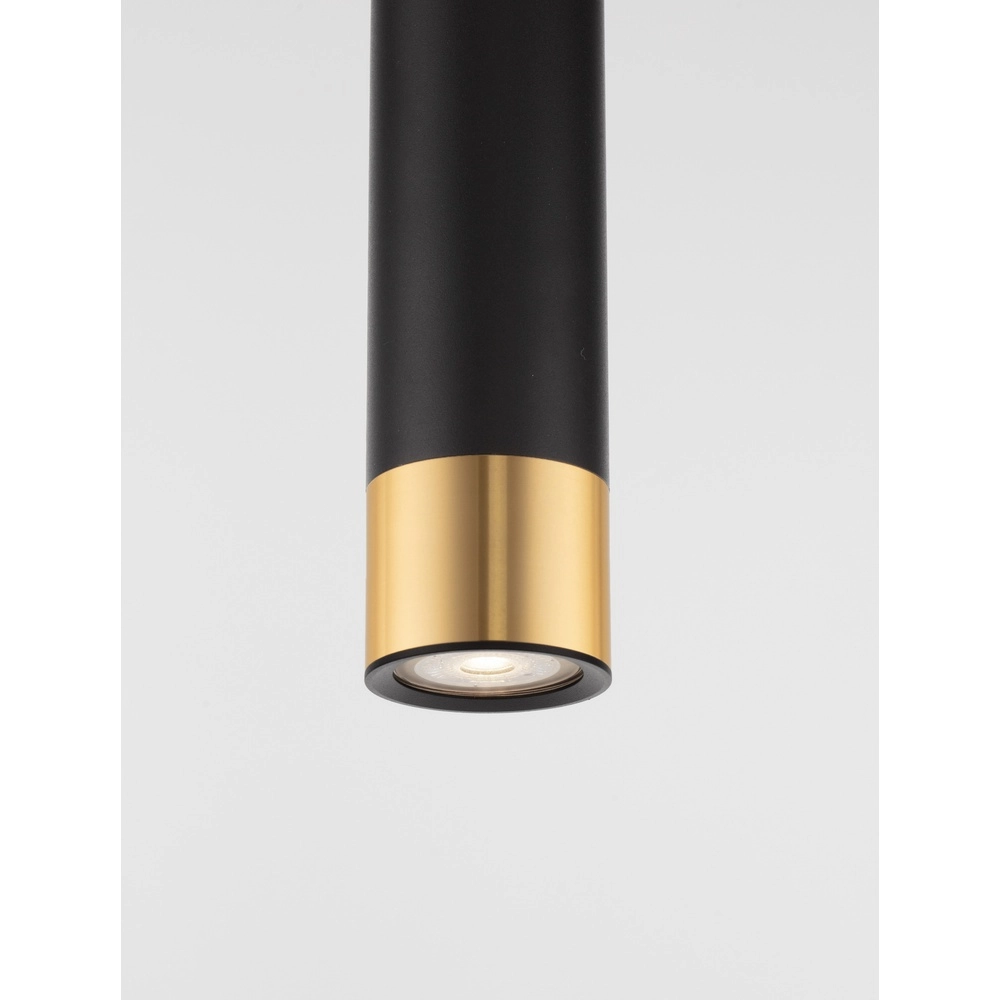 Design-Pendelleuchte Picto 30cm schwarz mit gold Lyora 5212017430373