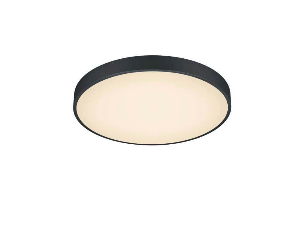 Schwarze Deckenlampe Waco Ø 49cm Trio 4017807525069