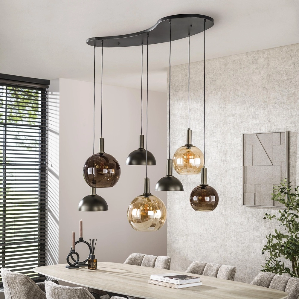 Pendellampe Cluster mit gemischten Hauben Lyora 8716803511750