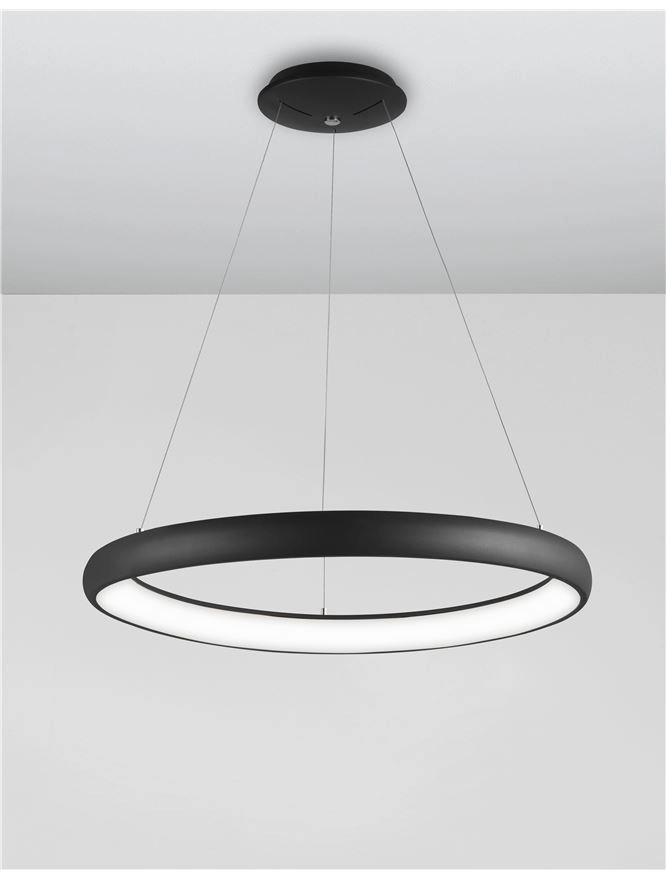 Design-Pendelleuchte Albi schwarz Ø 61cm Lyora 5212017416872