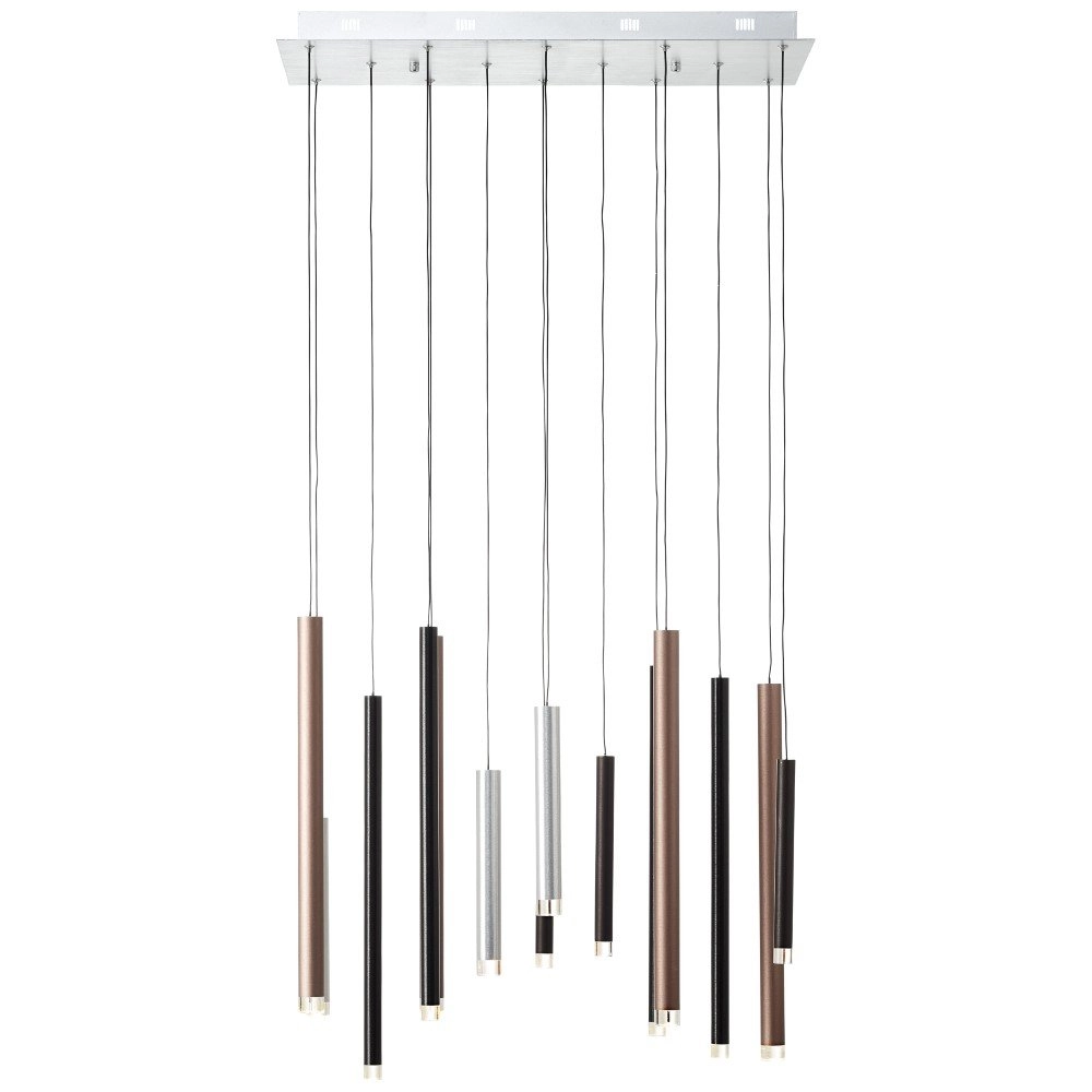 Große LED-Pendelleuchte Cembalo