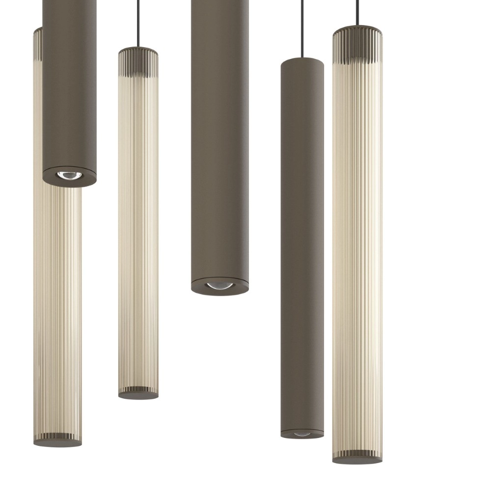 Design-Pendellampe Clares 10-Licht Bronze Stars of Light 9008606408726