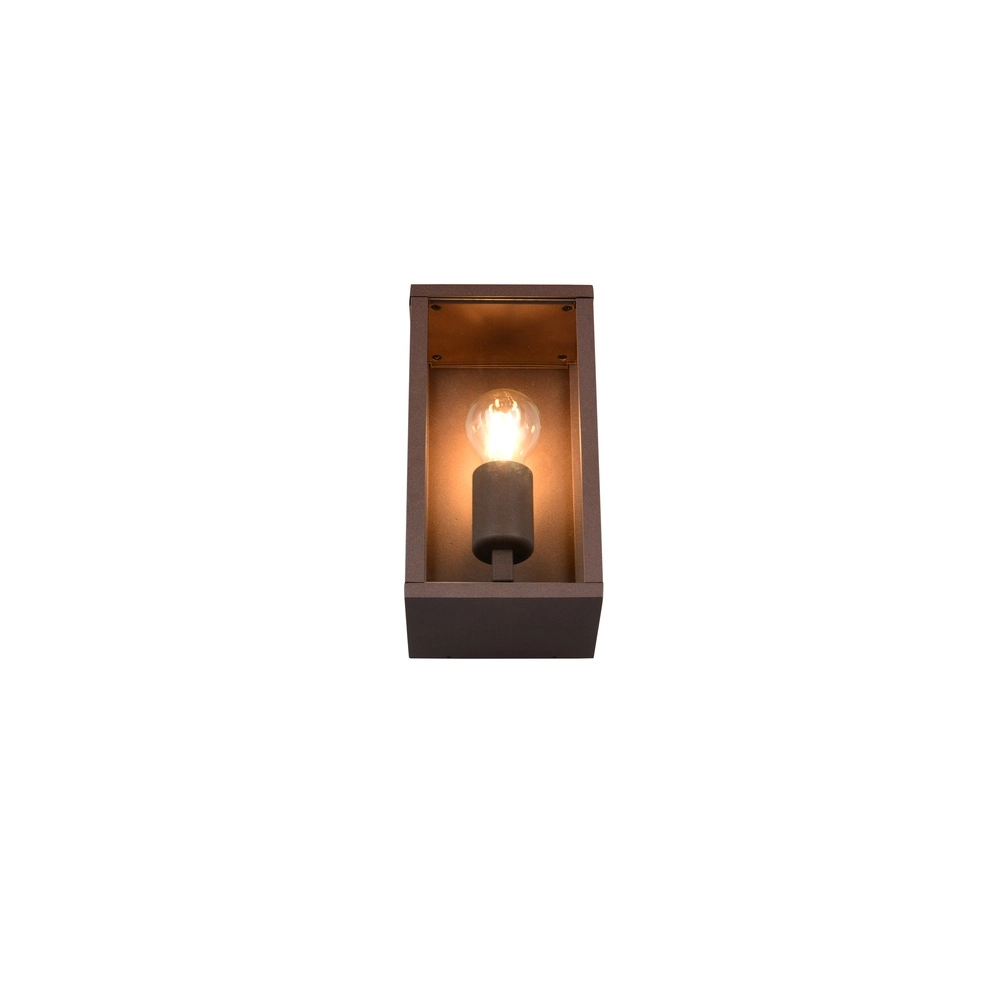 Moderne Wandlampe Garonne S rostbraun Trio 4017807687378