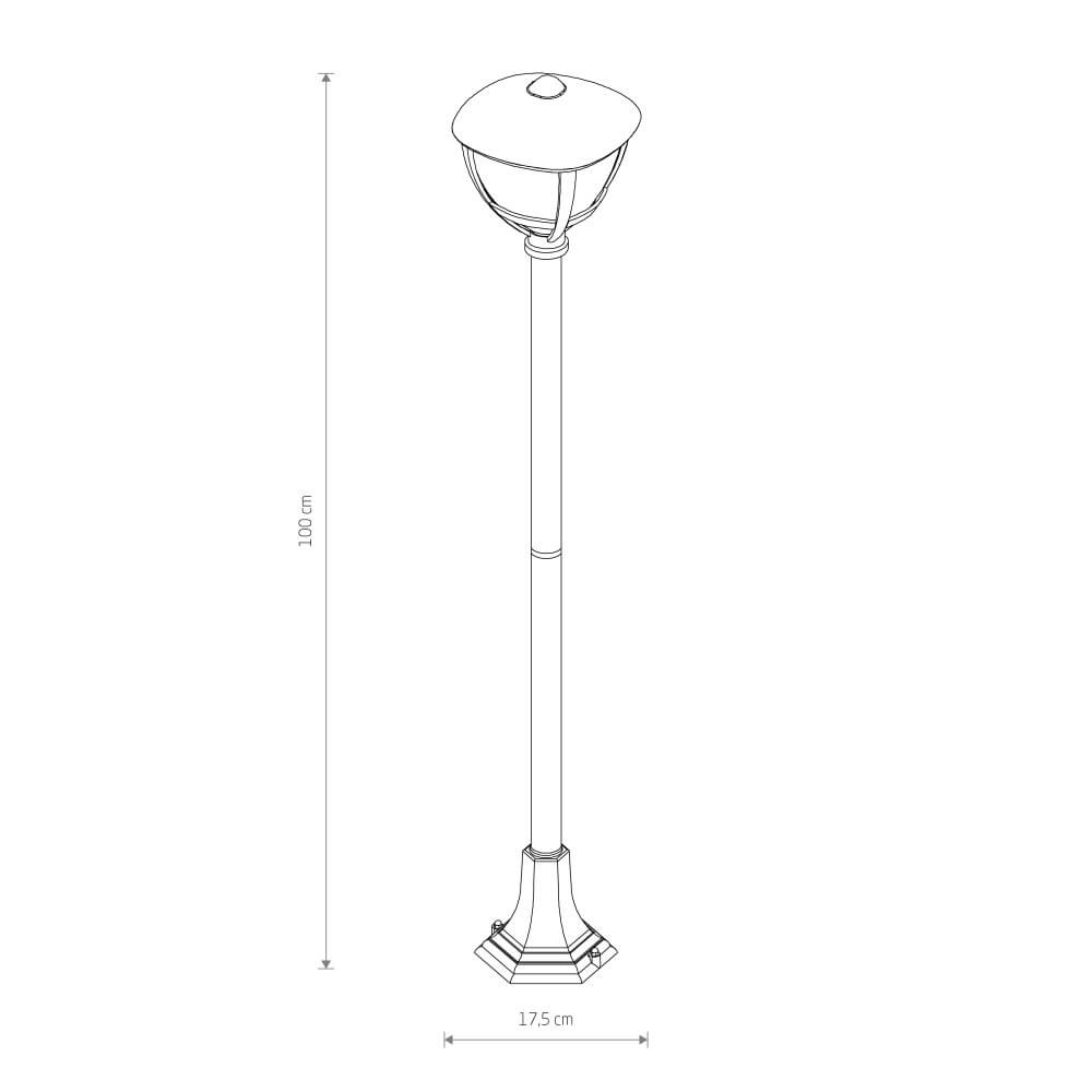 Wegbeleuchtung Amelia 1 m Lyora 5903139104975