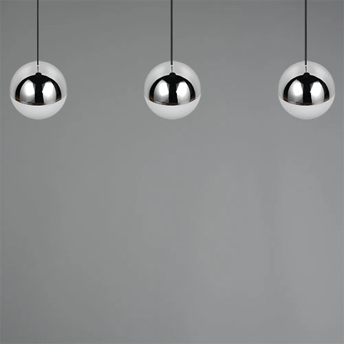3-Licht Pendellampe Senta Chrom Trio 4017807685831