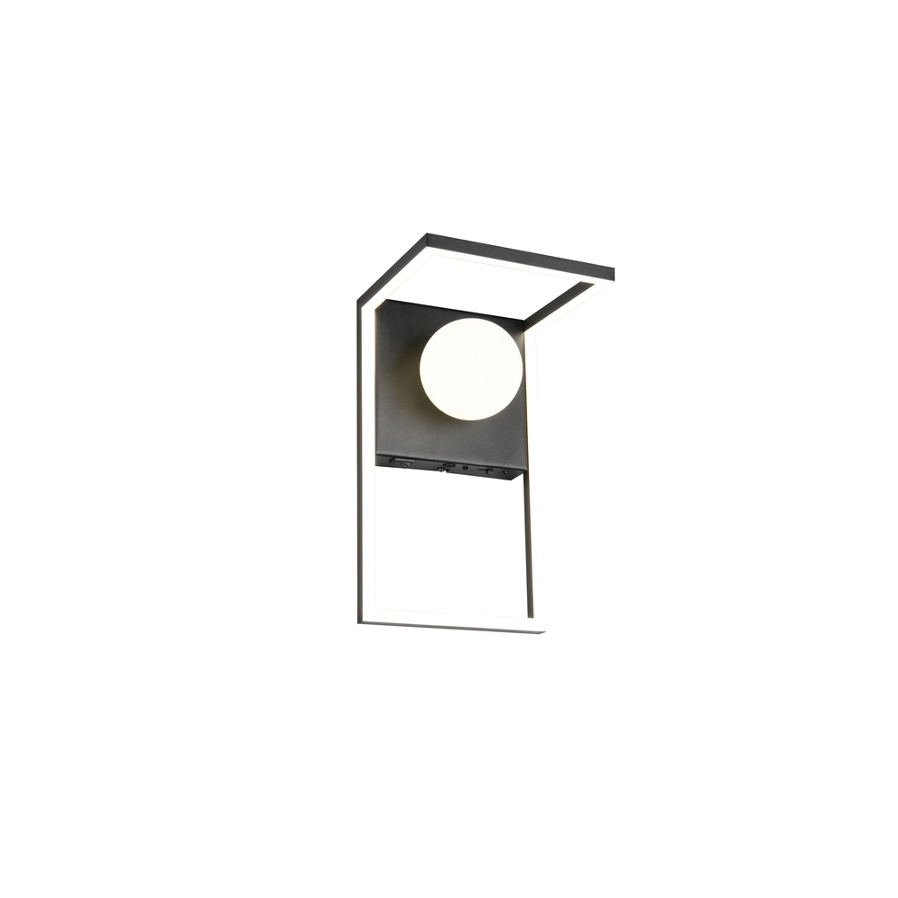 Design-Wandlampe Arola Schwarz Trio 4017807683530