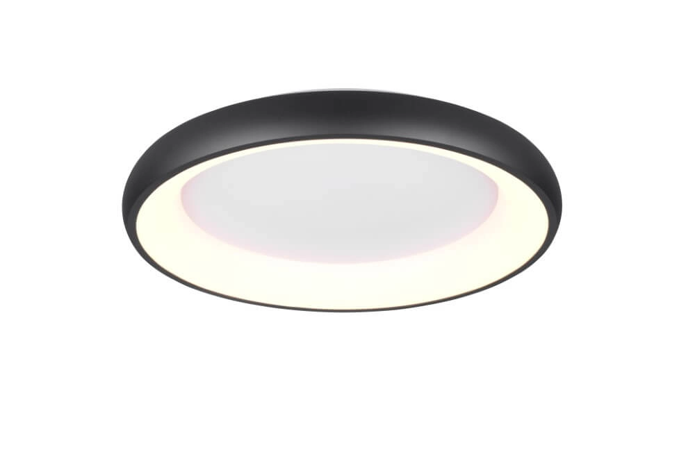 LED-Deckenleuchte Cardona schwarz - Ø 60cm Trio 4017807613926