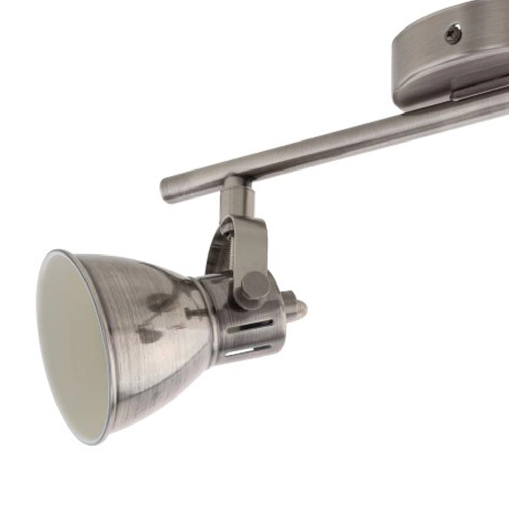 LED-Deckenspot Seras 2-Licht-Nickel mit Creme Eglo 9002759965532