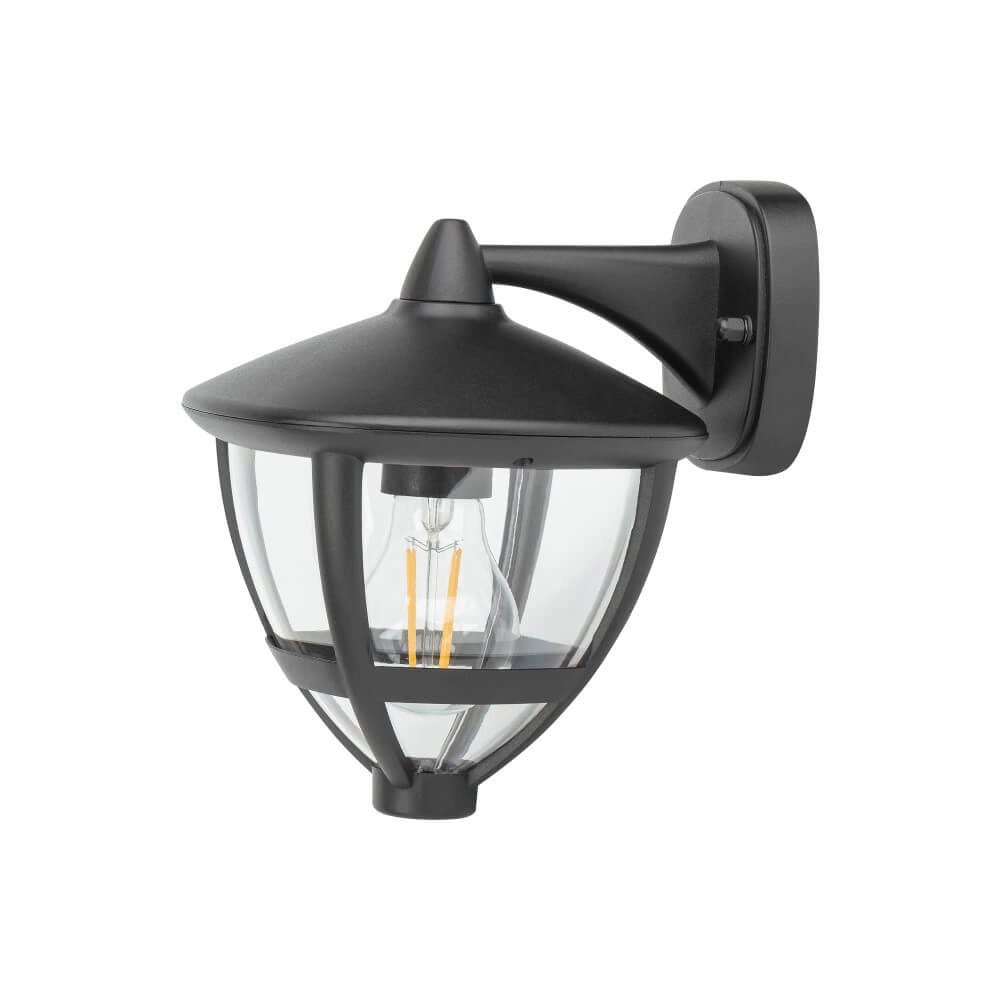 Schwarze Wandlampe Amelia