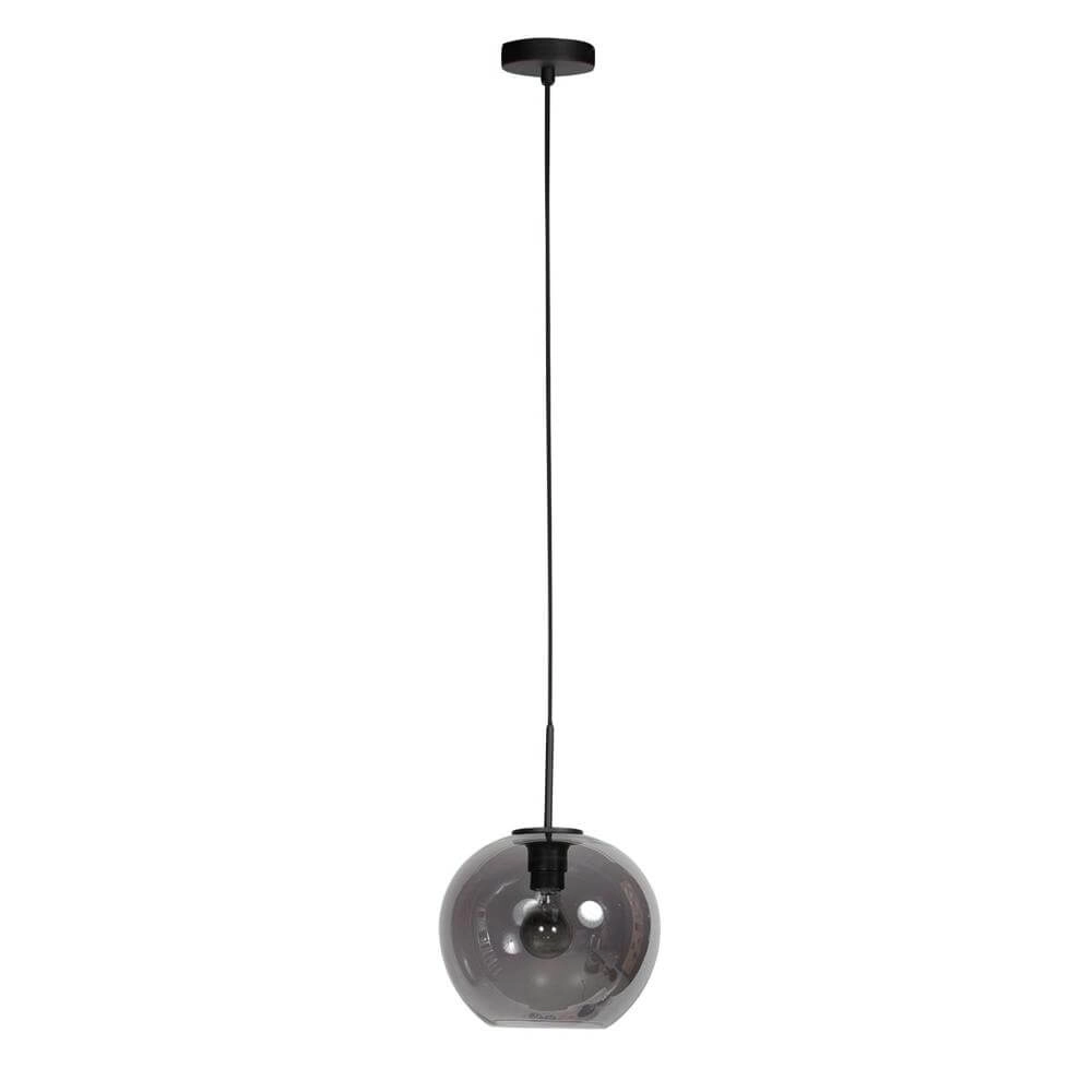 Pendelleuchte HaloSwap mit 1 Kugel Rauchglas Ø 25cm Steinhauer 8712746179743