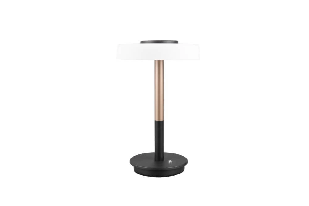 LED-Tischlampe Celeste weißes Glas Trio 4017807627374
