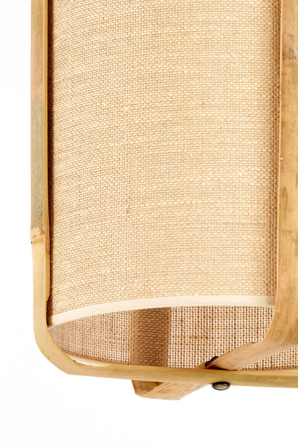 Cremefarbene Pendelleuchte Sendai Ø 37cm Light & Living 8717807693459