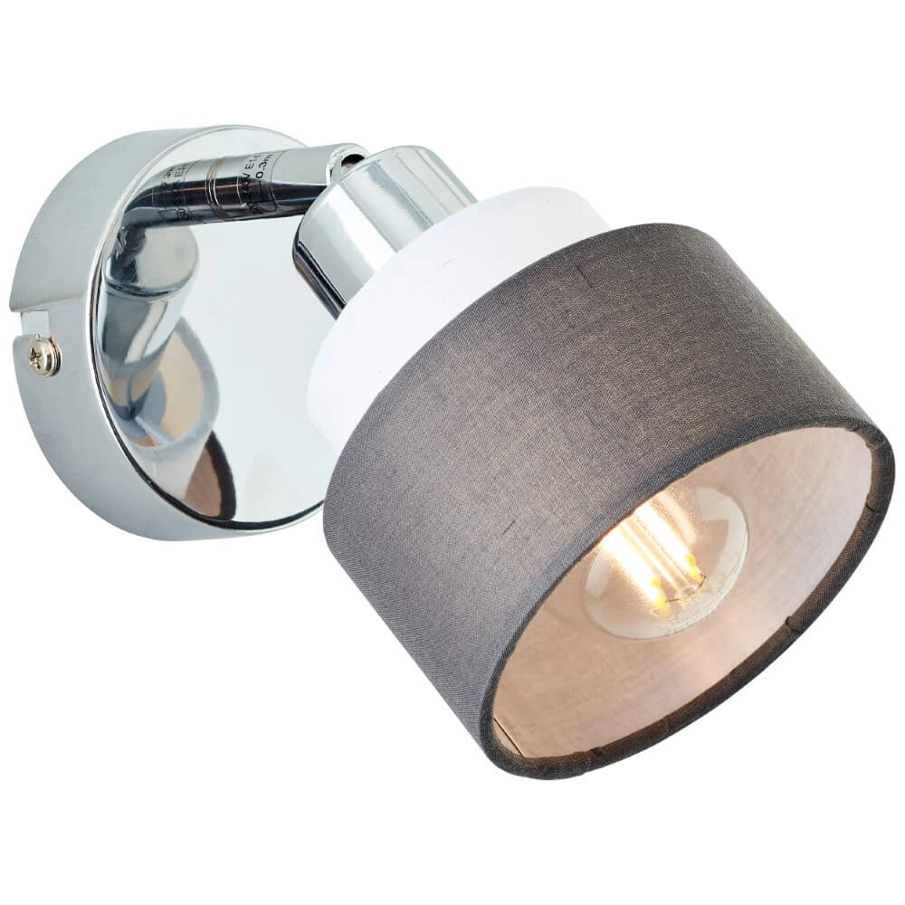Wandlampe Naples Chrom mit Weiß Brilliant 4004353424168