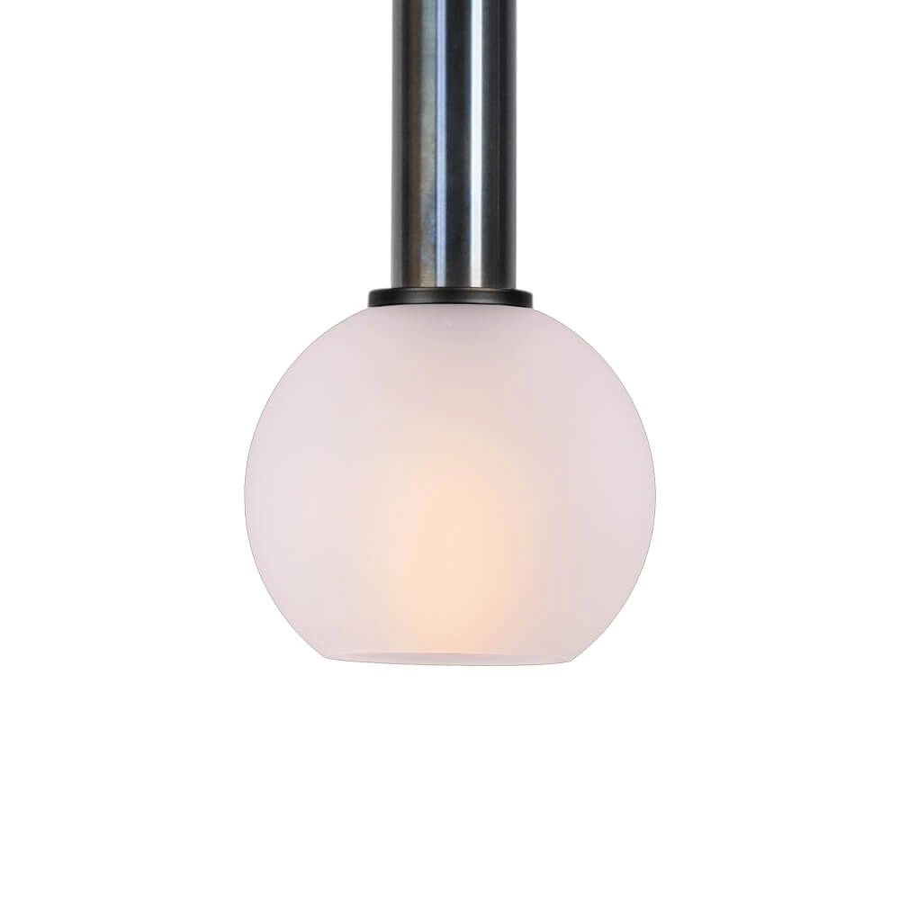 Hängelampe Ø 15cm Bella 2 Gesprenkeltes Öl mit mattweißem Glas Masterlight 8718121334233