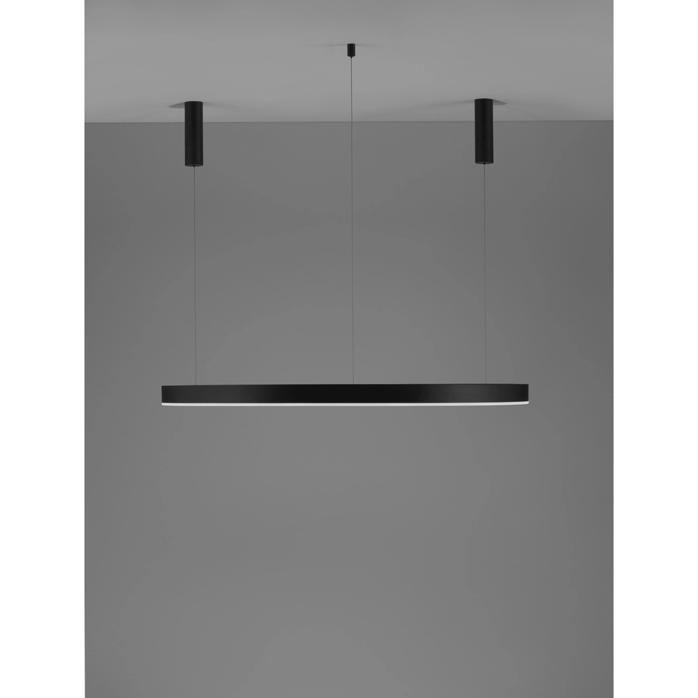 Pendelleuchte Motif schwarz Ø 120cm 3000K Lyora 5212017439260