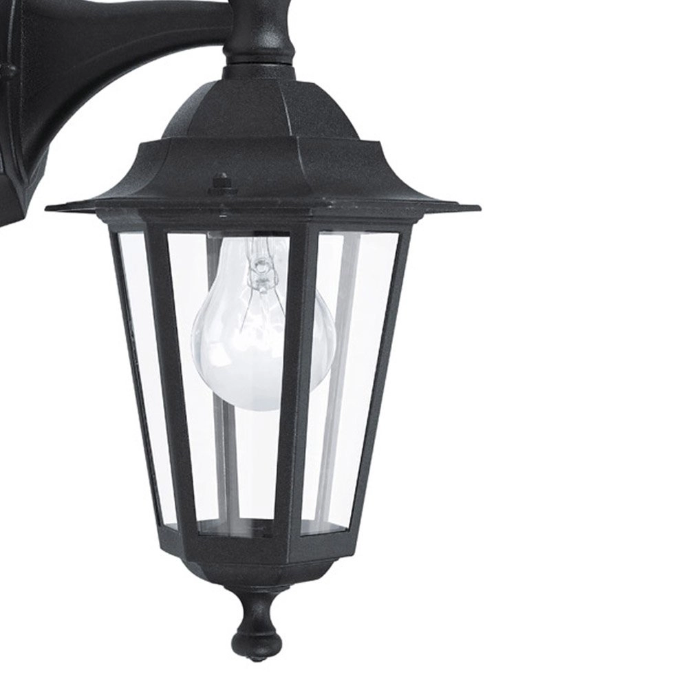 Außenlampe Laterna 4 schwarz hängen Eglo 9002759224677