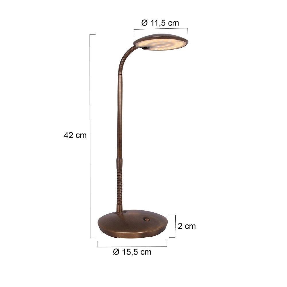 LED Schreibtischlampe Zenith LED - 2200-4000K Steinhauer 8712746116984
