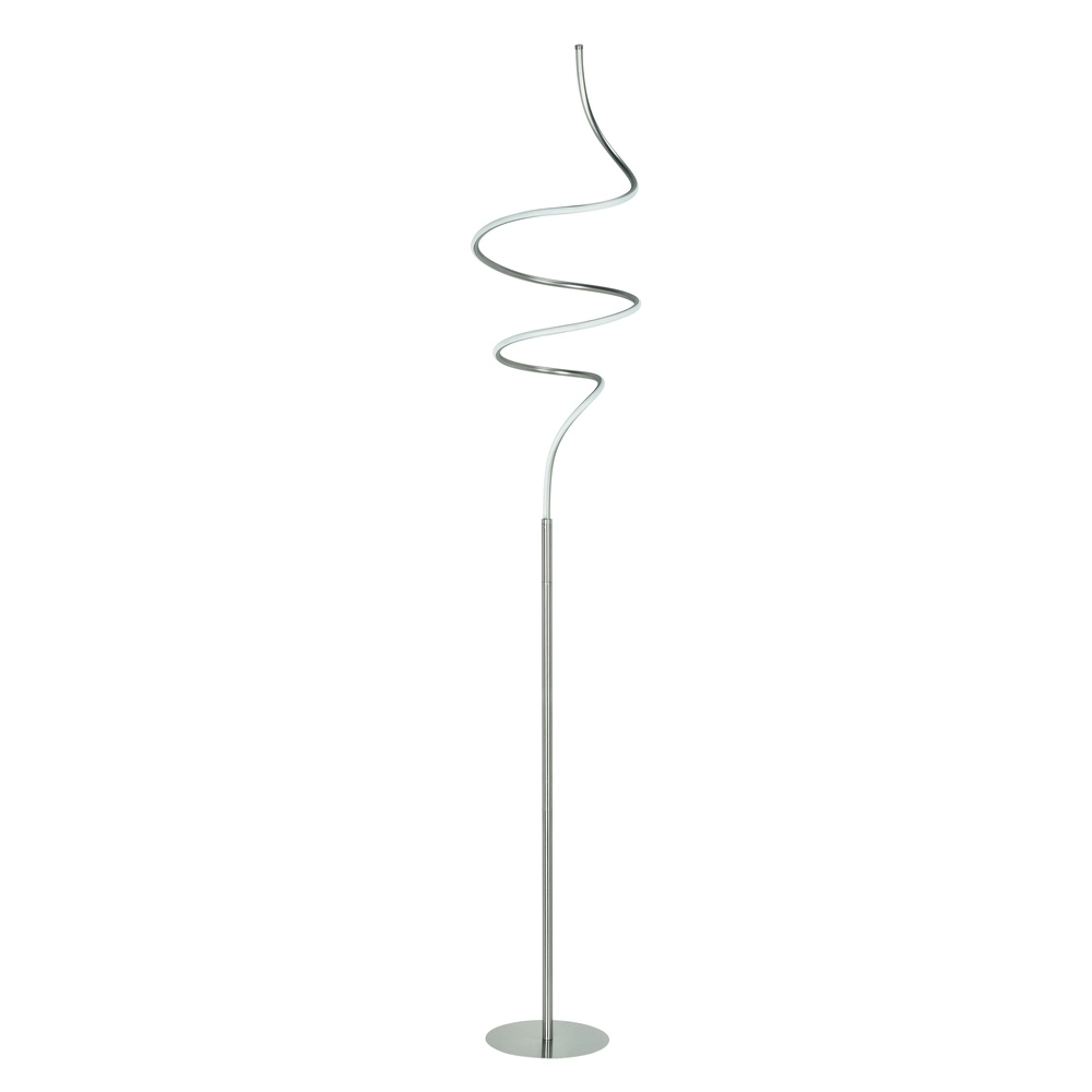 Design-Stehleuchte Curle nickel Ø 35cm Highlight 8718379030338