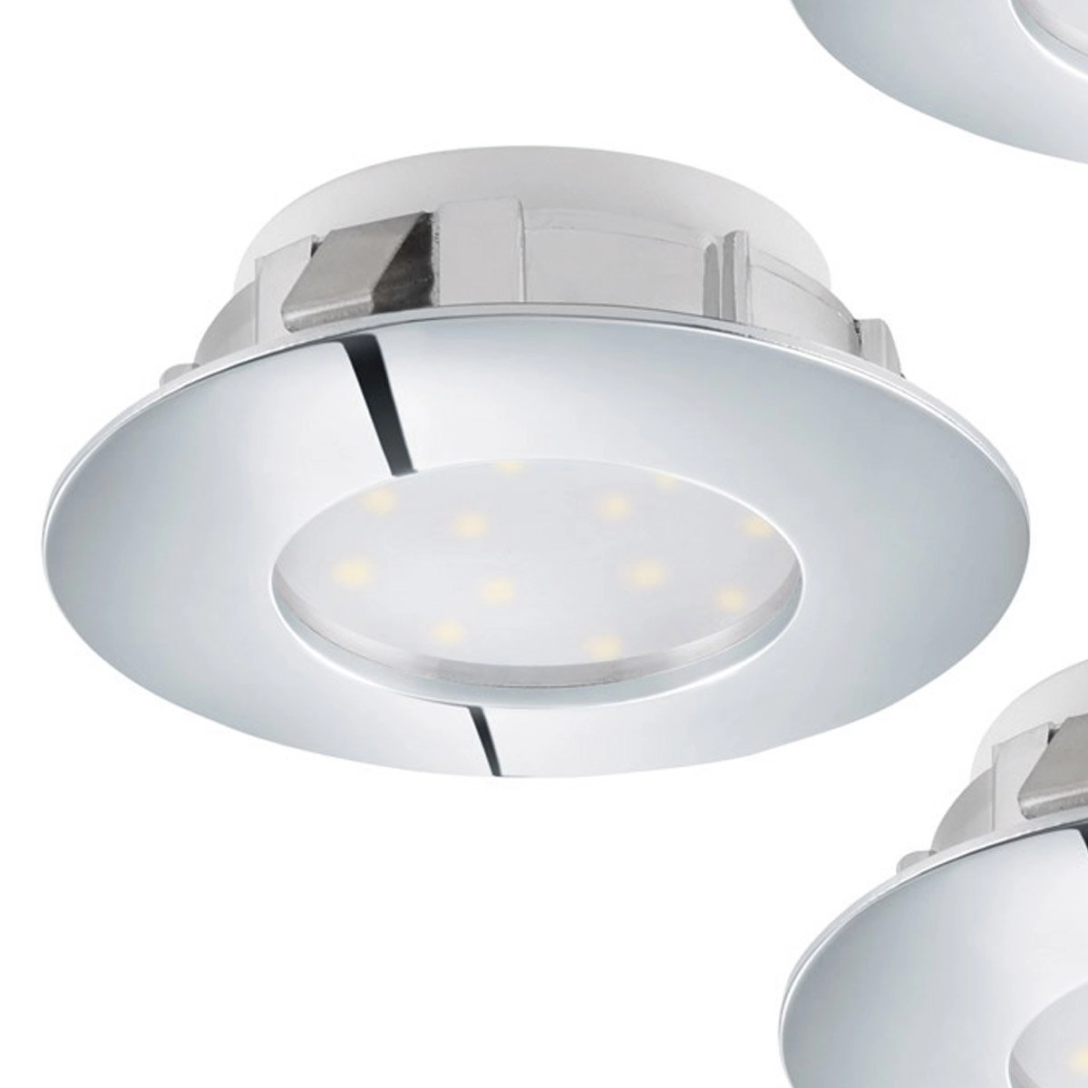 LED-Spot Pineda (3) 3x6W - 3000K - 7,8cm Chrom Eglo 9002759958220