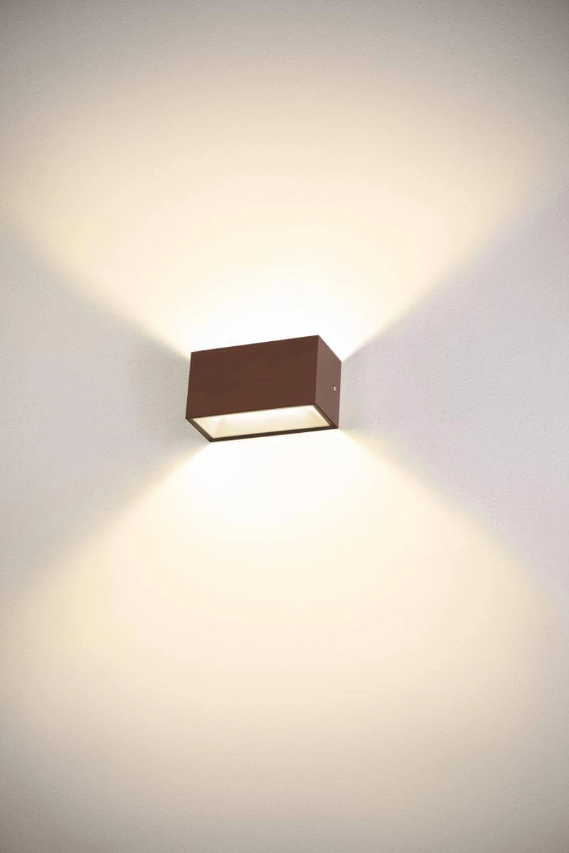 LED-Wandstrahler Sitra M Rost SLV 4024163252508