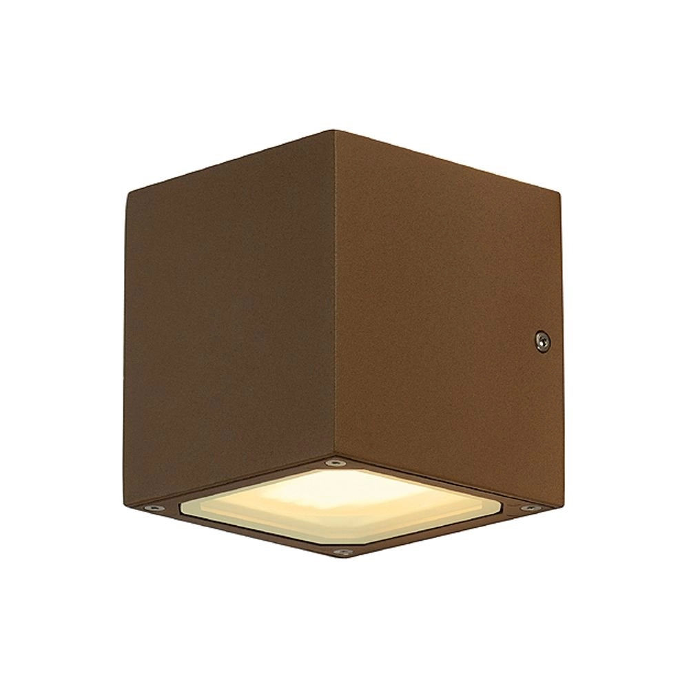 Up-Down Leuchte Sitra Cube Up - Down GX53 Brown