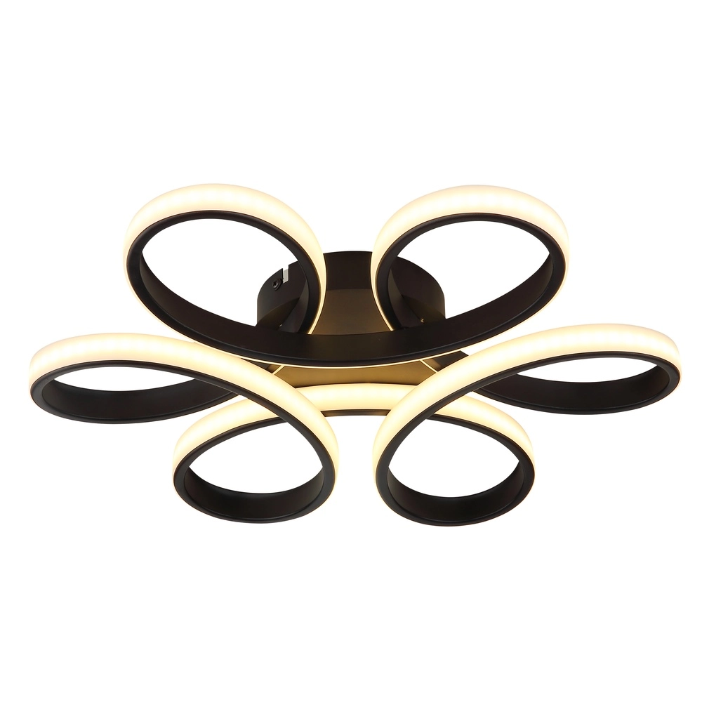 Design-Deckenlampe Orbita Schwarz