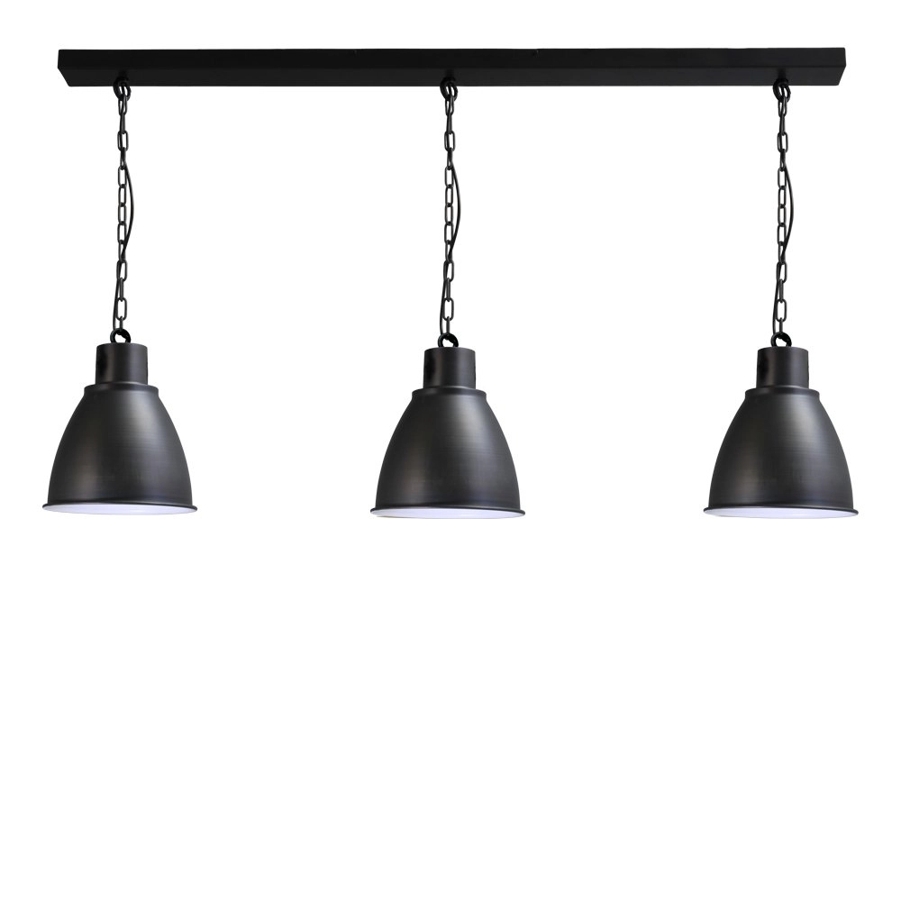 Esszimmerlampe Industria 3x27 3-Licht-Anthrazit Masterlight 8718121230375
