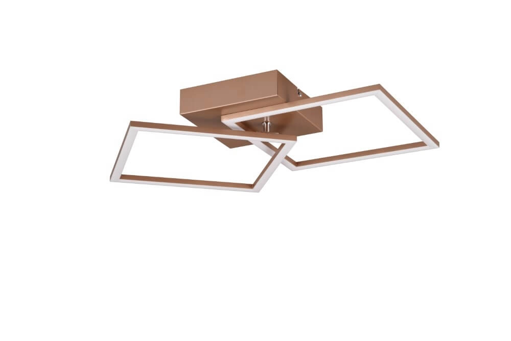 Designer-Deckenleuchte Trail braun Trio 4017807578973
