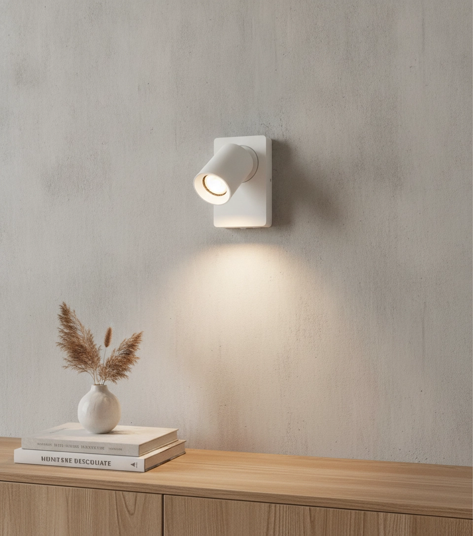 Wandlampe Megano Weiß