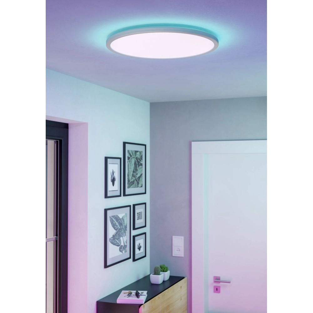 Intelligente Badezimmerlampe Rovito-Z rund - weiß - Ø 50cm Eglo 9008606329793