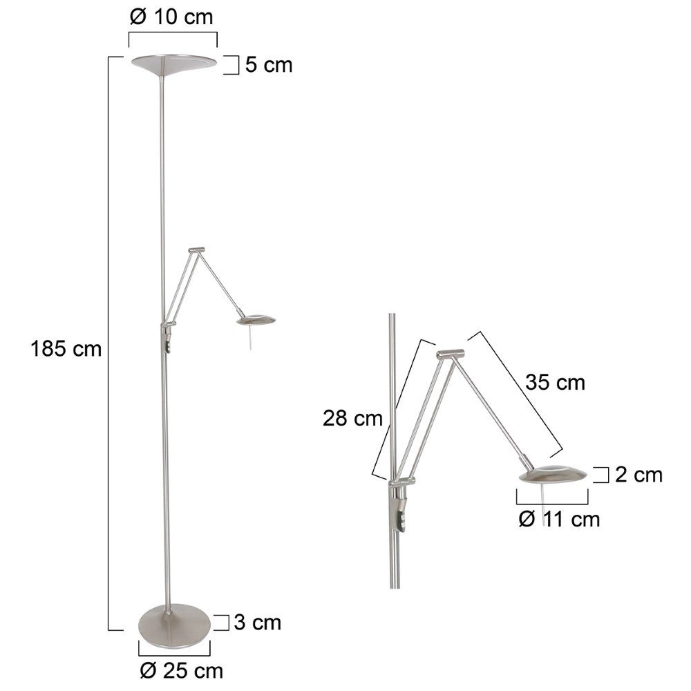 Leselampe Zodiac LED Steinhauer 8712746127256