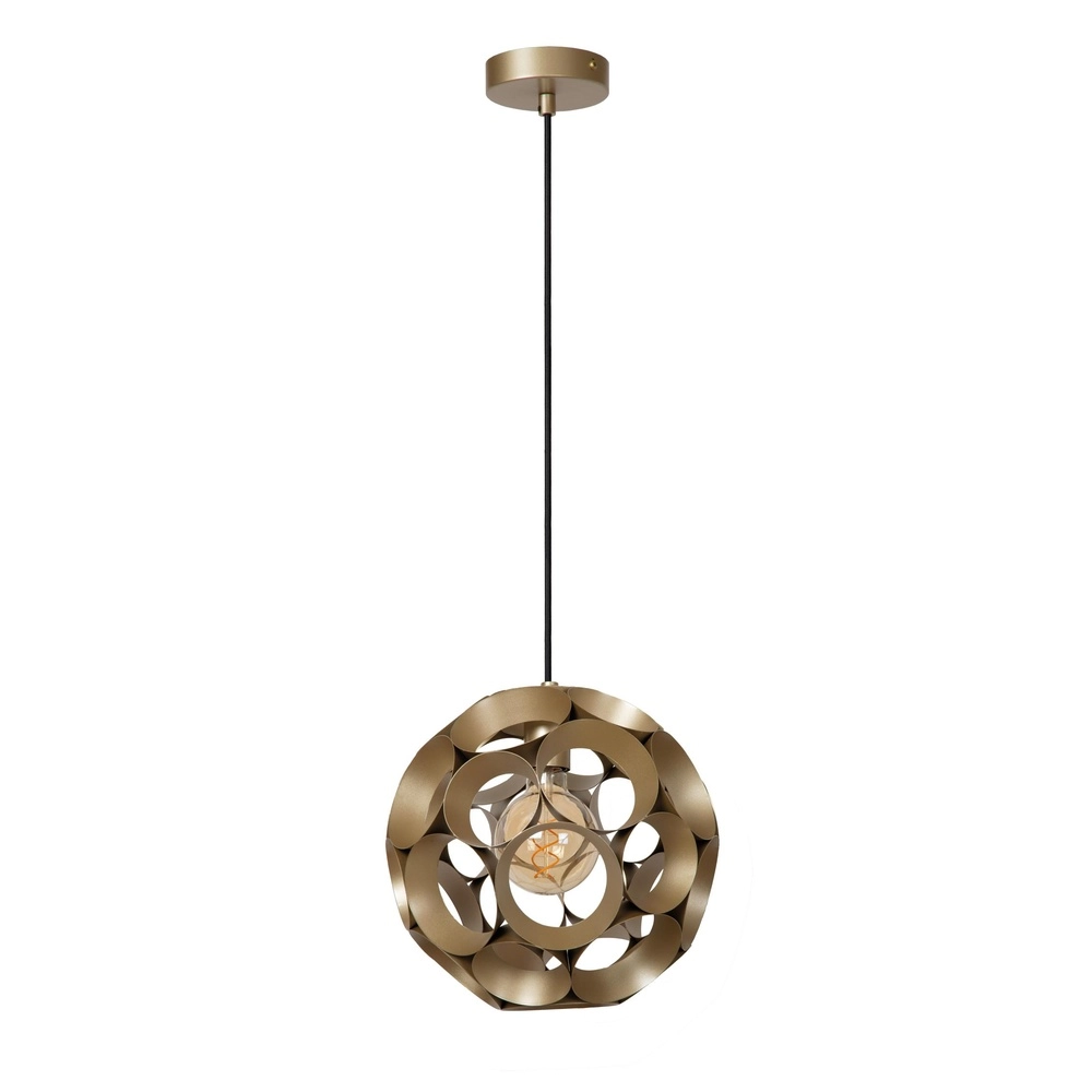 Einzigartige Pendellampe Hannelore Ø 30cm Gold