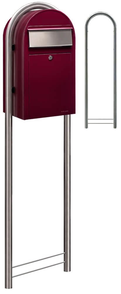 Briefkasten Grande 3005 i Burgund Bobi 6417237033239