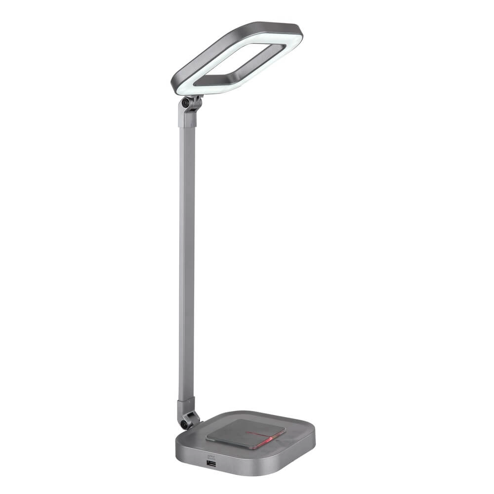 Schreibtischlampe Monaco grau Globo 9007371420391