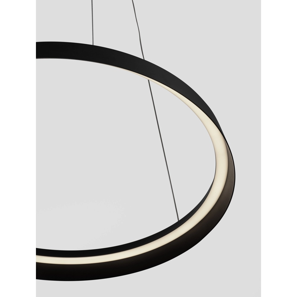 Design-Pendelleuchte Ormi Ø 60cm schwarz Lyora 5212017448835