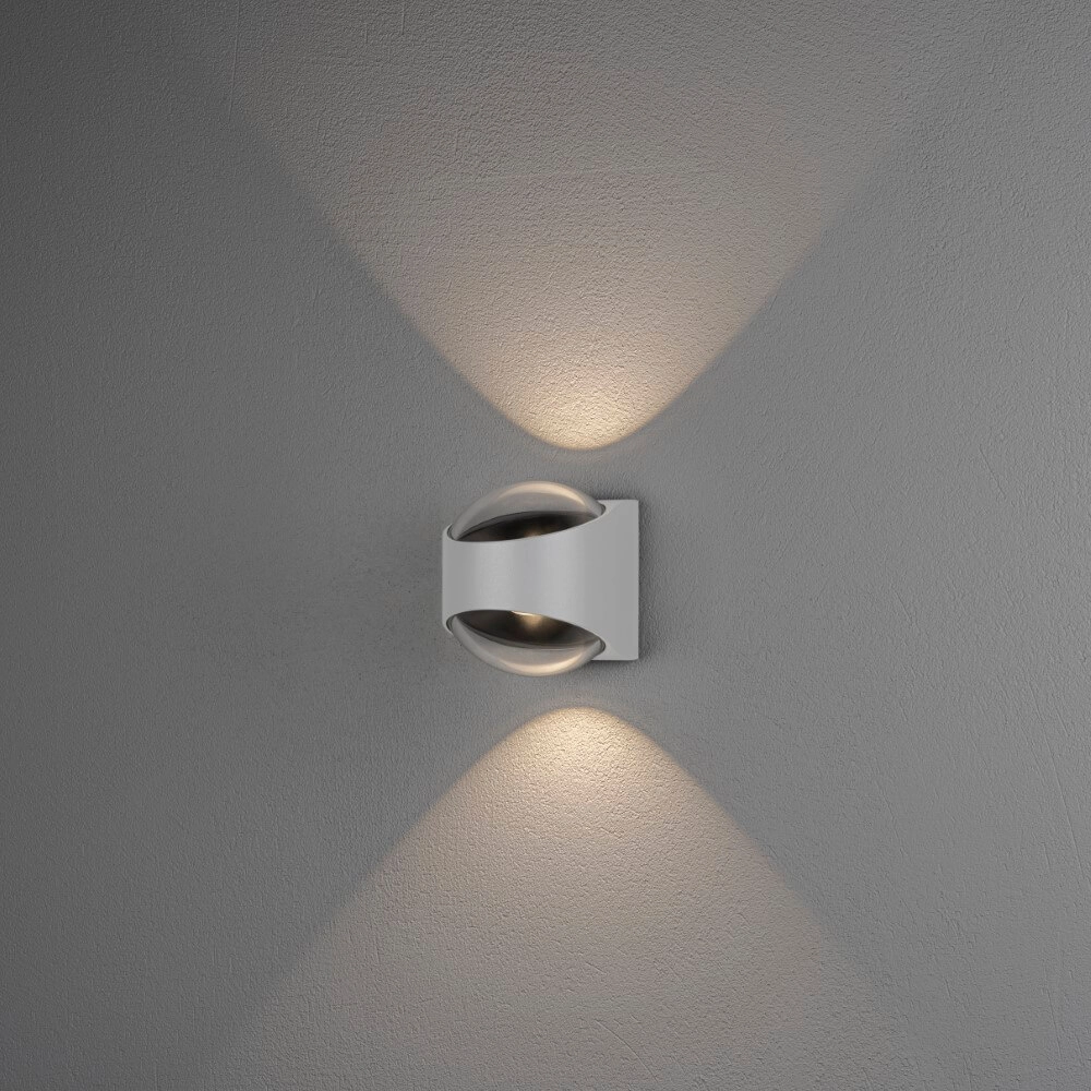 Weißer Wandstrahler Bitonto LED KonstSmide 7318307884258