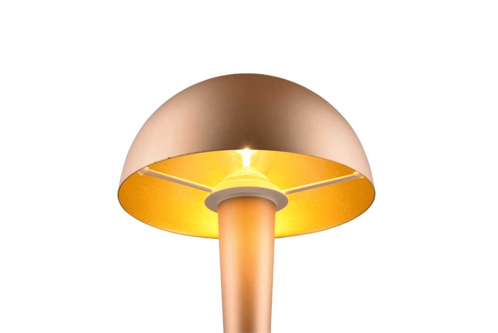 Braune Tischlampe Canaria Design Trio 4017807574951