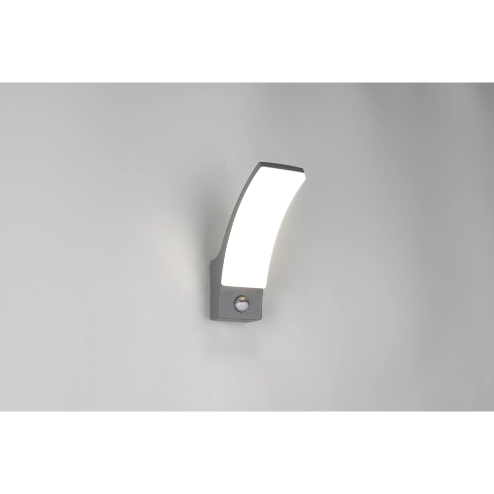 Design-Wandleuchte Beja anthrazit mit Sensor Trio 4017807648393