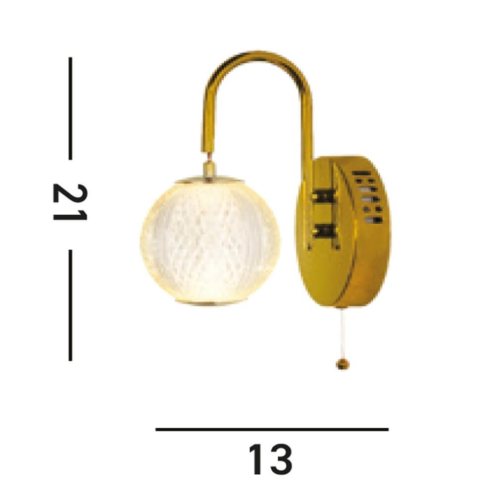 Wandleuchte Allure Orientalisch Searchlight 5053423273983