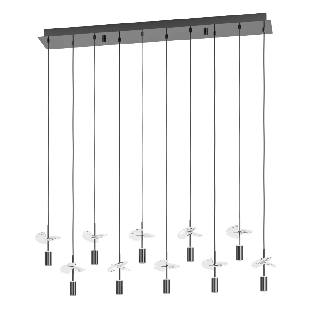 Pendellampendesign Comareira grauer 3-Schritt-CCT