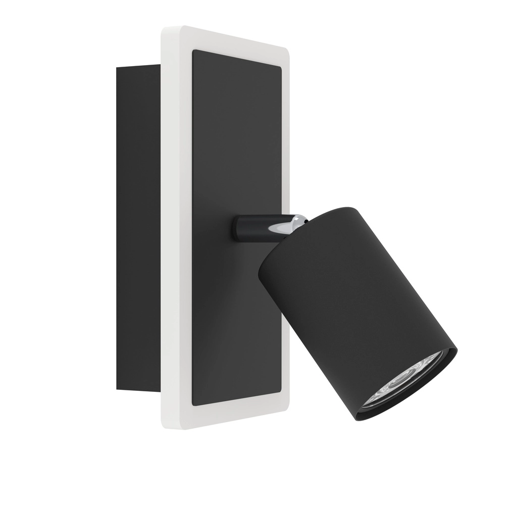 LED-Wandspot Rimbocchi 1 Schwarz – orientierbar Eglo 9008606316540