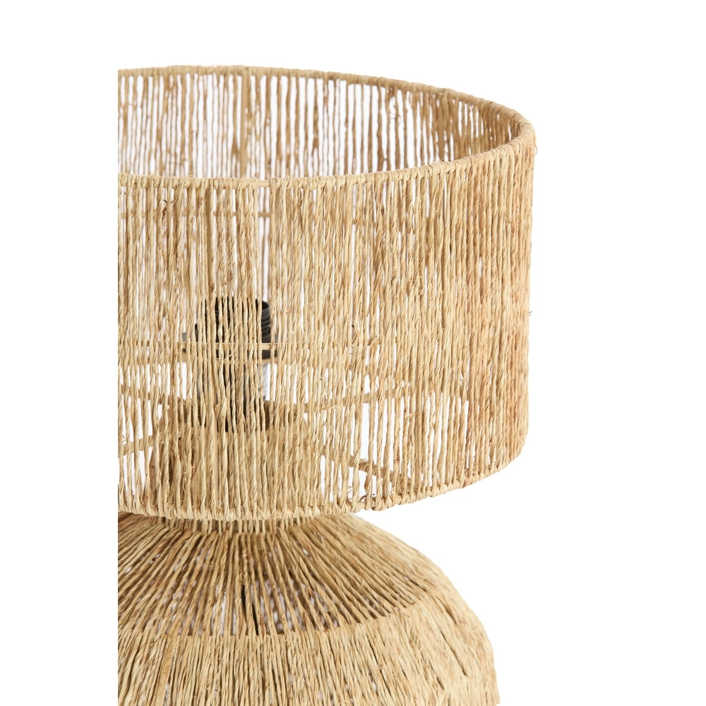 Jute-Tischlampe Arova Ø 30 cm Schatten Light & Living 8717807836719