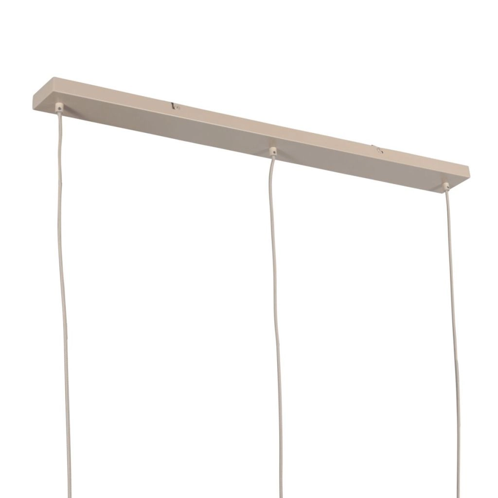 3-Licht Pendellampe Travino Sandbraun Steinhauer 8712746184372