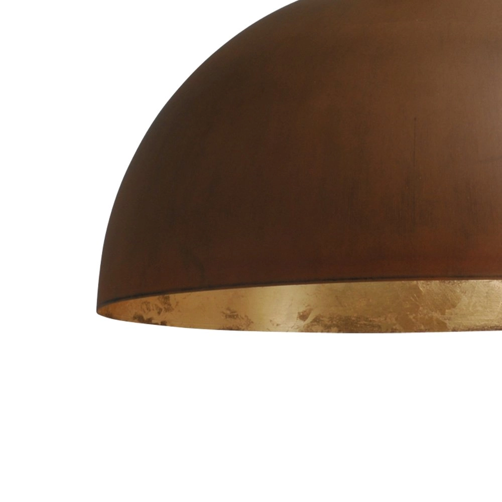 Robuste rostbraune Pendelleuchte Industria Masterlight 8718121180434