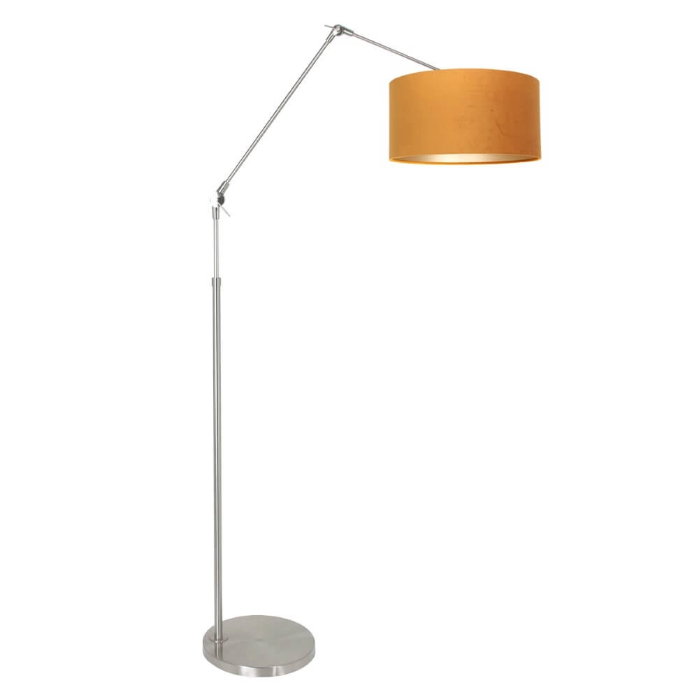 Leseleuchte Prestige Chic mit goldenem Samt Steinhauer 8712746145755