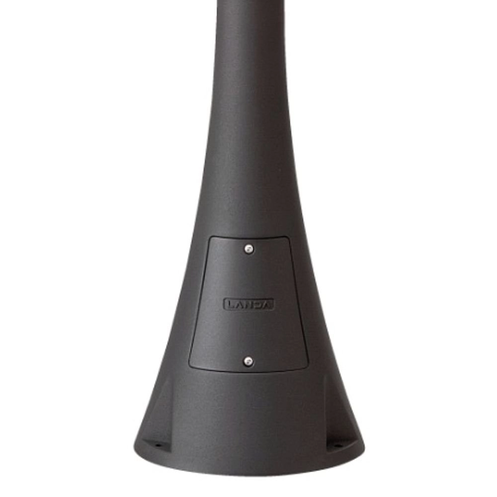 LED Gartenlampe City Highlight LED 93cm Graphitgrau Franssen 8033239344760
