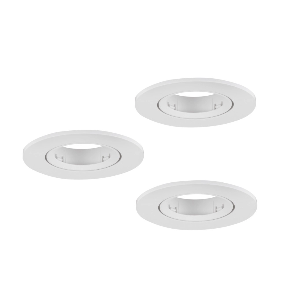 Set mit 3 Einbaustrahlern Barranco weiß Ø 9cm Eglo 9008606359097