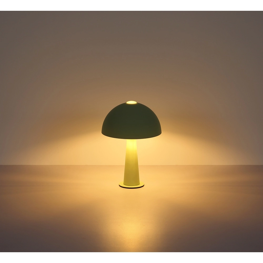 Moderne Tischlampe Julia Grün Globo 9007371592616