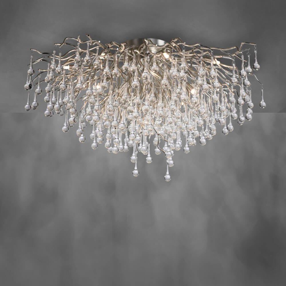 Kronleuchter Icicle Metall 100cm Paul Neuhaus 4012248352113