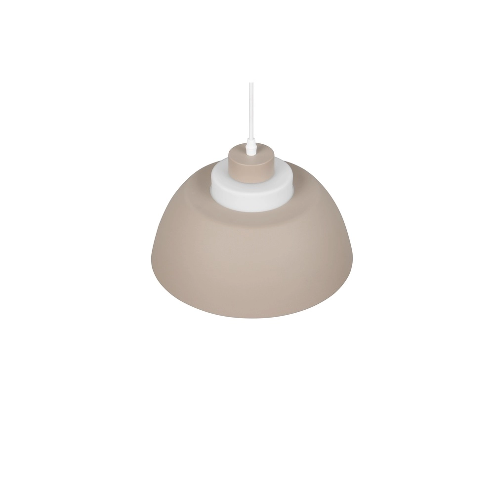 Design-Pendellampe Tilos sandbraun Ø 30 cm Trio 4017807690118